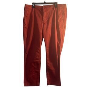 J Crew chino pants orange size 34 casual